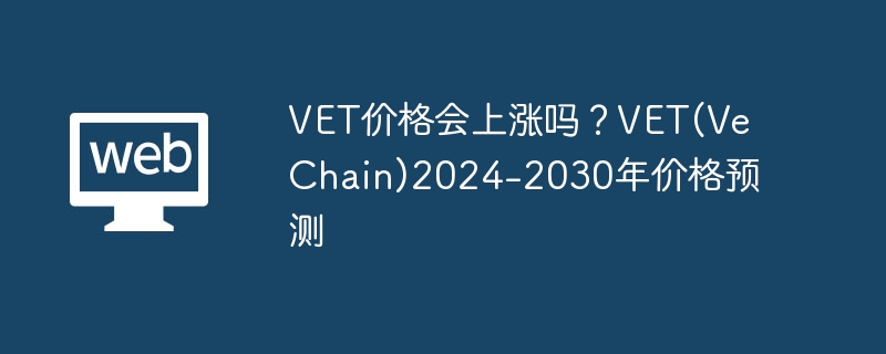 VET价格会上涨吗？VET(VeChain)2024-2030年价格预测