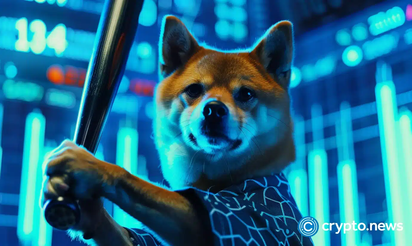 Bonk（Bonk）的价格在4月的0.000008870售价$ 0.000008870之后，以三位数的价格集结，这反映了其他受欢迎的Solana Meme Coins的性能。