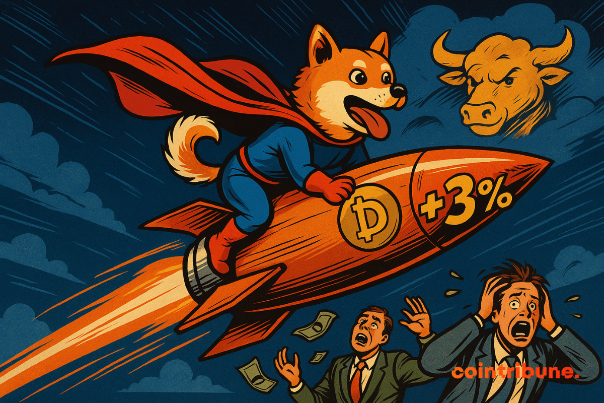 Dogecoin（Doge）价格攀升，短卖家在清算峰值时措手不及