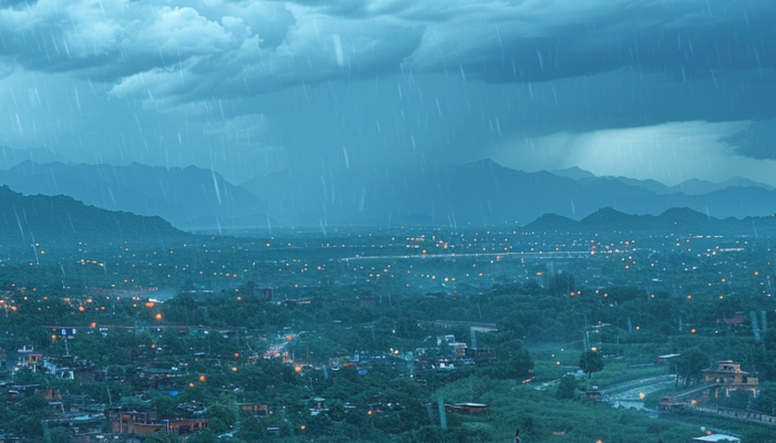 江苏北部今日降雨持续局地有强对流天气