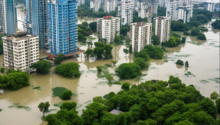 贵州多地遭遇暴雨袭击明日降雨减弱中南部局地仍有暴雨