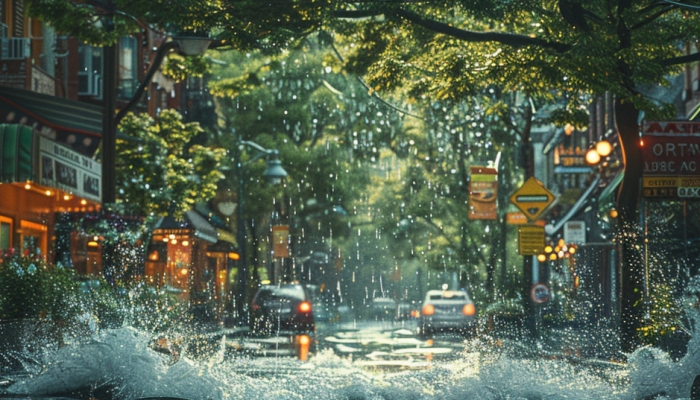 苏皖等地仍有猛烈台风雨 中东部高温将超长待机
