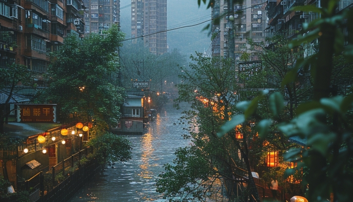 广西北部持续强降雨 今明两天局地暴雨后天雨势减弱