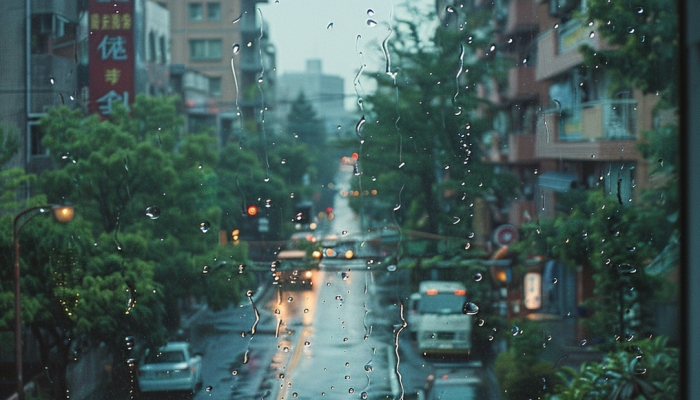 陕西今明强降雨持续 西安最高气温或创新低需添衣