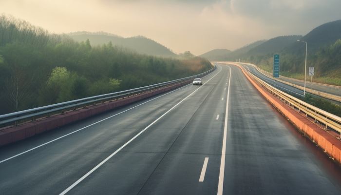 男子时速105公里撞上横穿高速野猪群